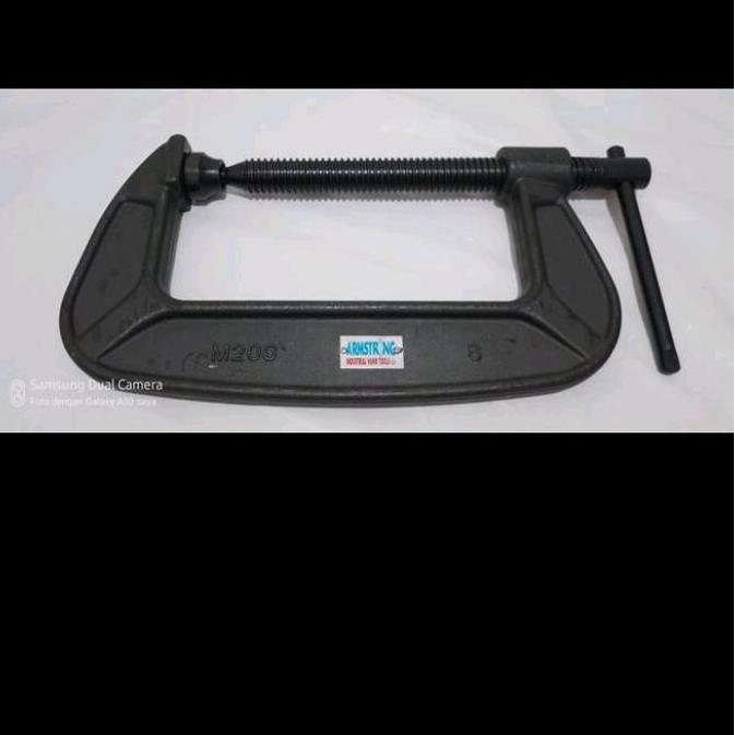 ARMSTRONG alat penjepit klem C (G-Clamp) 8"