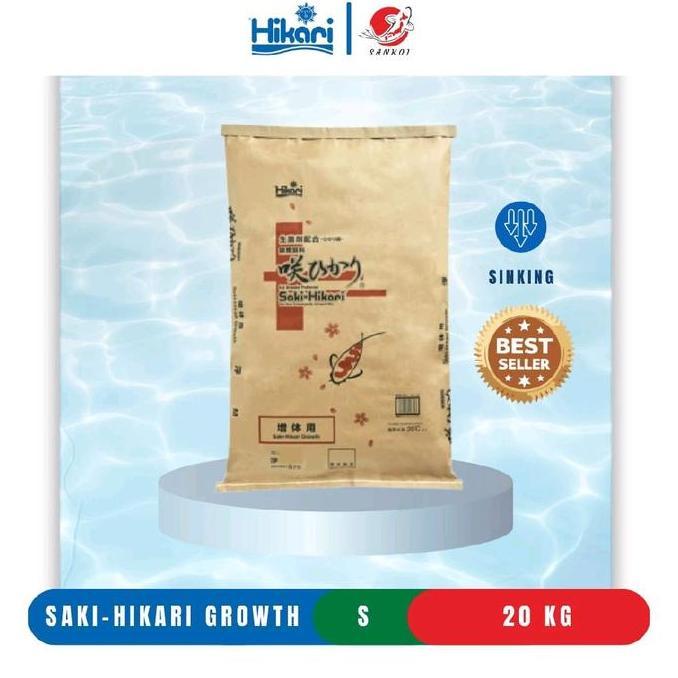 SAKI HIKARI GROWTH S M L SINKING 20 KG