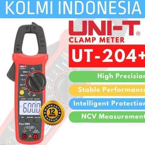 Uni-T Digital Clamp Meter Tang Ampere Ut204+
