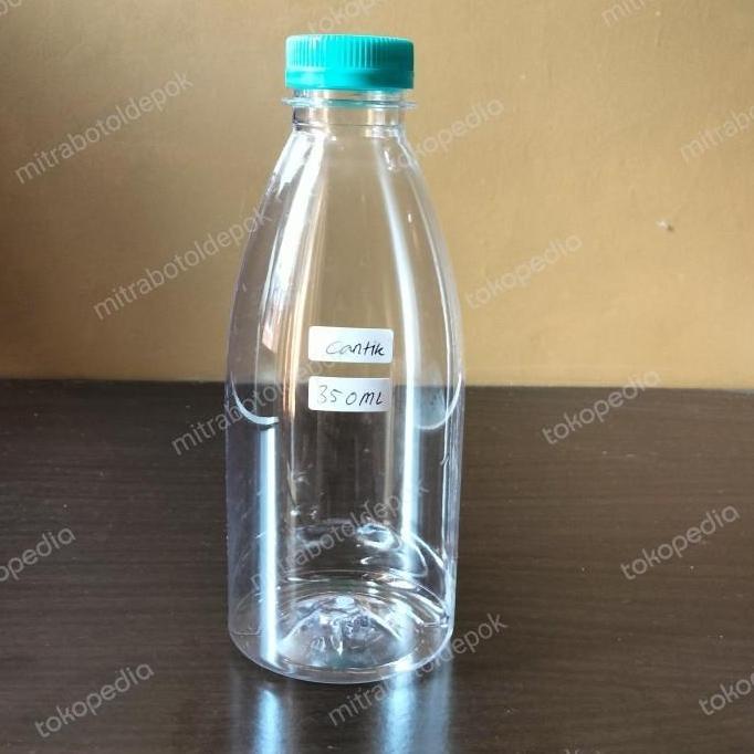 Botol Cantik 350ml / Botol Plastik 350ml / Botol Valencia SN - Eceran
