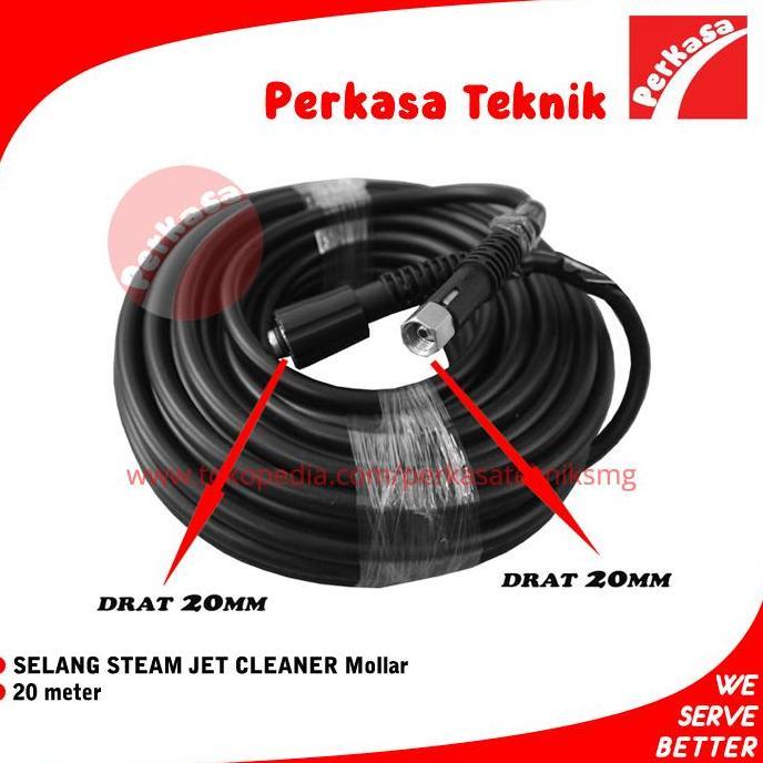 Selang jet cleaner 20 Meter MOLLAR Selang Steam cuci mobil motor