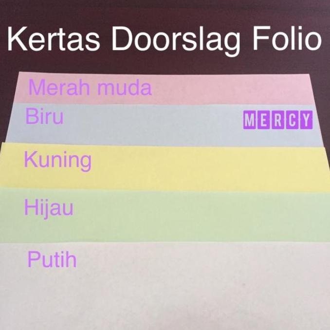 Kertas doorslag Folio