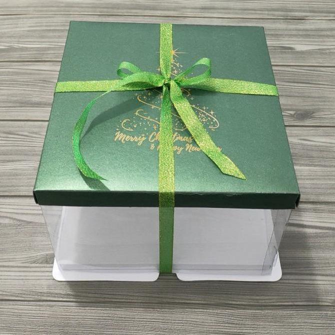 &<&<&<&] Kotak Kue Tart edisi Natal, lapis legit, box gift 22-25 x 11-15cm.