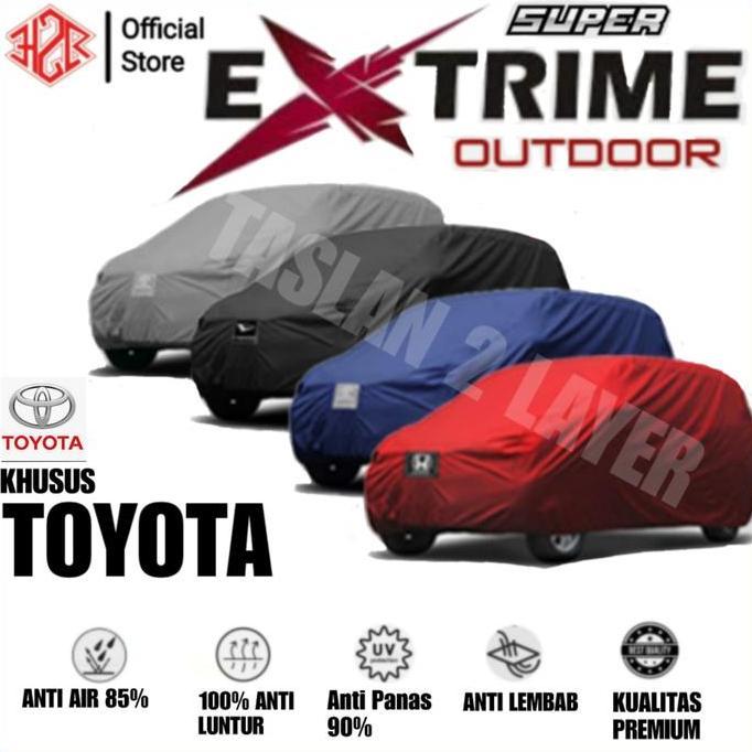 Cover mobil outdoor, Cover Mobil Khusus Toyota, Cover Mobil Anti Air, Cover Mobil Bahan Tebal, Sarun