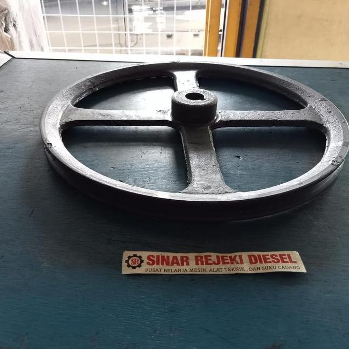 >>>>>] Pully Pulley Pulli Puli Cor Besi A1 12" 12 Inchi Inch As 19 mm 19mm