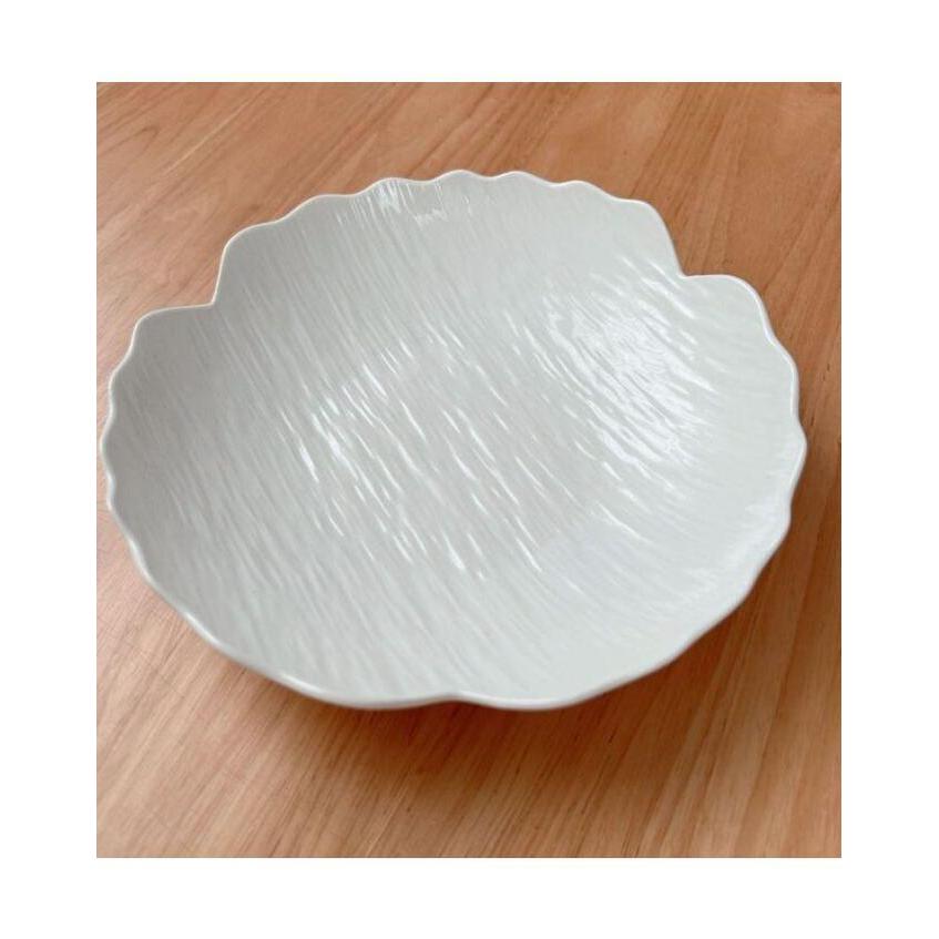 monggo] Piring Makan Keramik Motif Tekstur Batu Kasar Piring Keramik Motif Batu