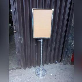 Sign Stand Stainless Signage Standing Sign Frame display A2 Stainless Acrylic