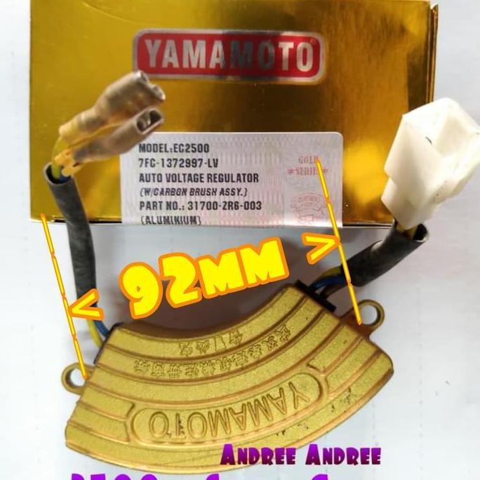 ] AVR Genset Bensin Oval Aluminium 1500 2500 3000 4000 watt Yamamoto Gol