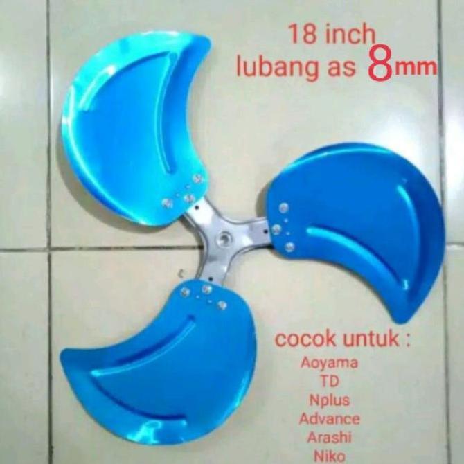 Allthebest- baling baling kipas angin besi 18 - 20 inch 3 in 1 tornado sekai