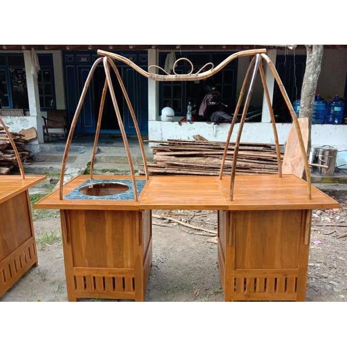 Terlaris Gerobak Pikul Jari Jari (Angkringan/Soto)