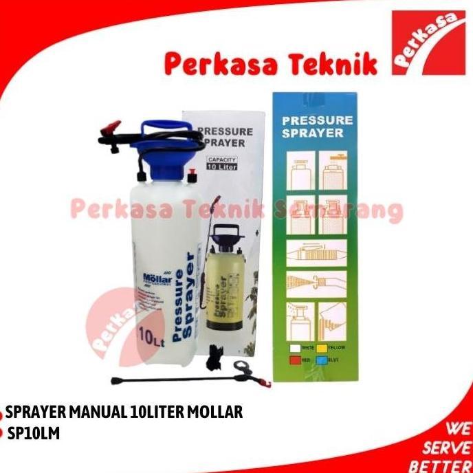 TERBARU - Sprayer Manual 10 Liter Mollar SP10LM 10Ltr Semprotan Hama Desinfektan