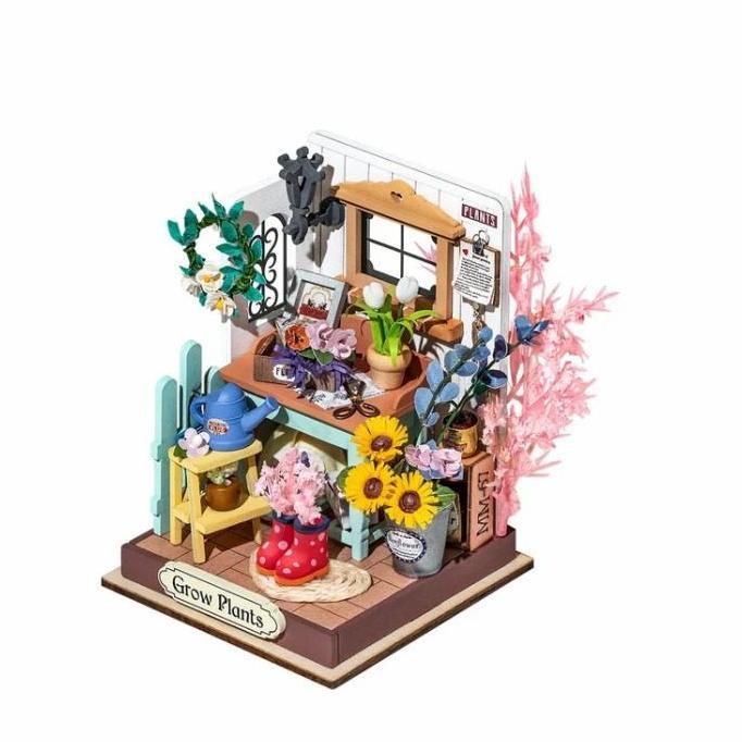 [YL] Robotime Rolife Dreaming Terrace Garden DIY Miniature House DS030