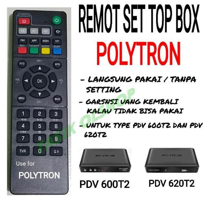 Allthebest- REMOT SET TOP BOX STB POLYTRON 600 620