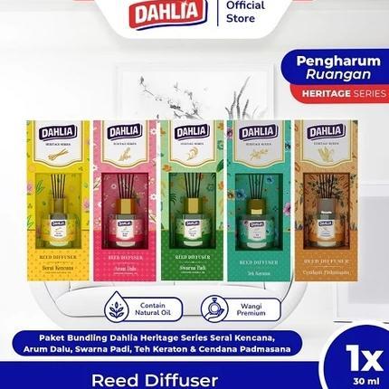 Dahlia Reed Diffuser / Dahlia Pengharum Ruangan