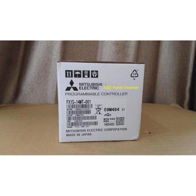 BEBAS ONGKIR - PLC Mitsubishi FX1S-14MT-001 FX1S 14MT 001 FX1S14MT001