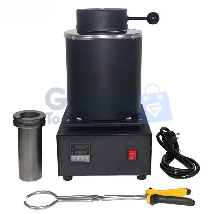 Terlaris Tungku Peleburan Emas / Mesin Lebur Listrik Kapasitas 2Kg - 220V