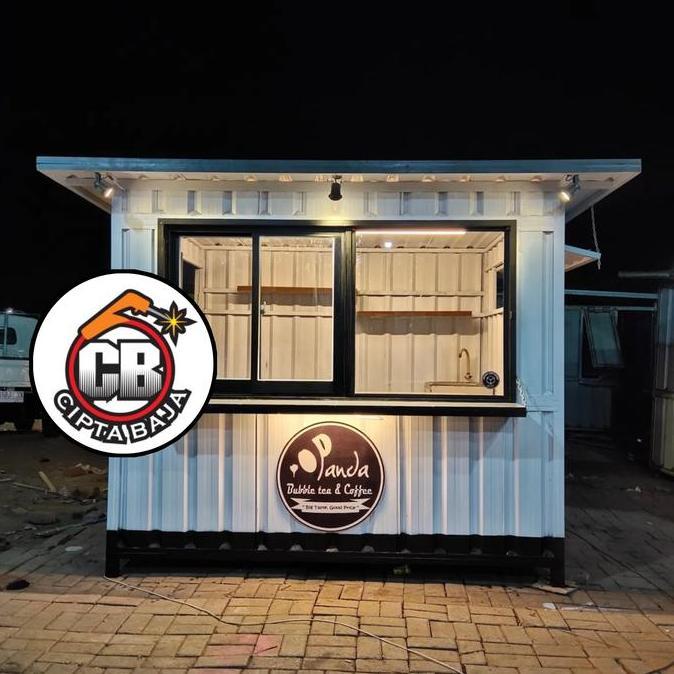 Terlaris Cafe Container/Booth Container