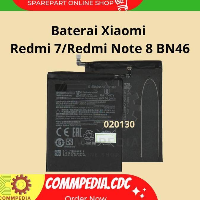TERBARU - Baterai Xiaomi Redmi 7/ Redmi Note 8 BN46