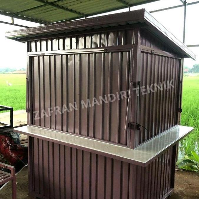 Terlaris [Custom 3] Custom Booth Container Booth Semi Container
