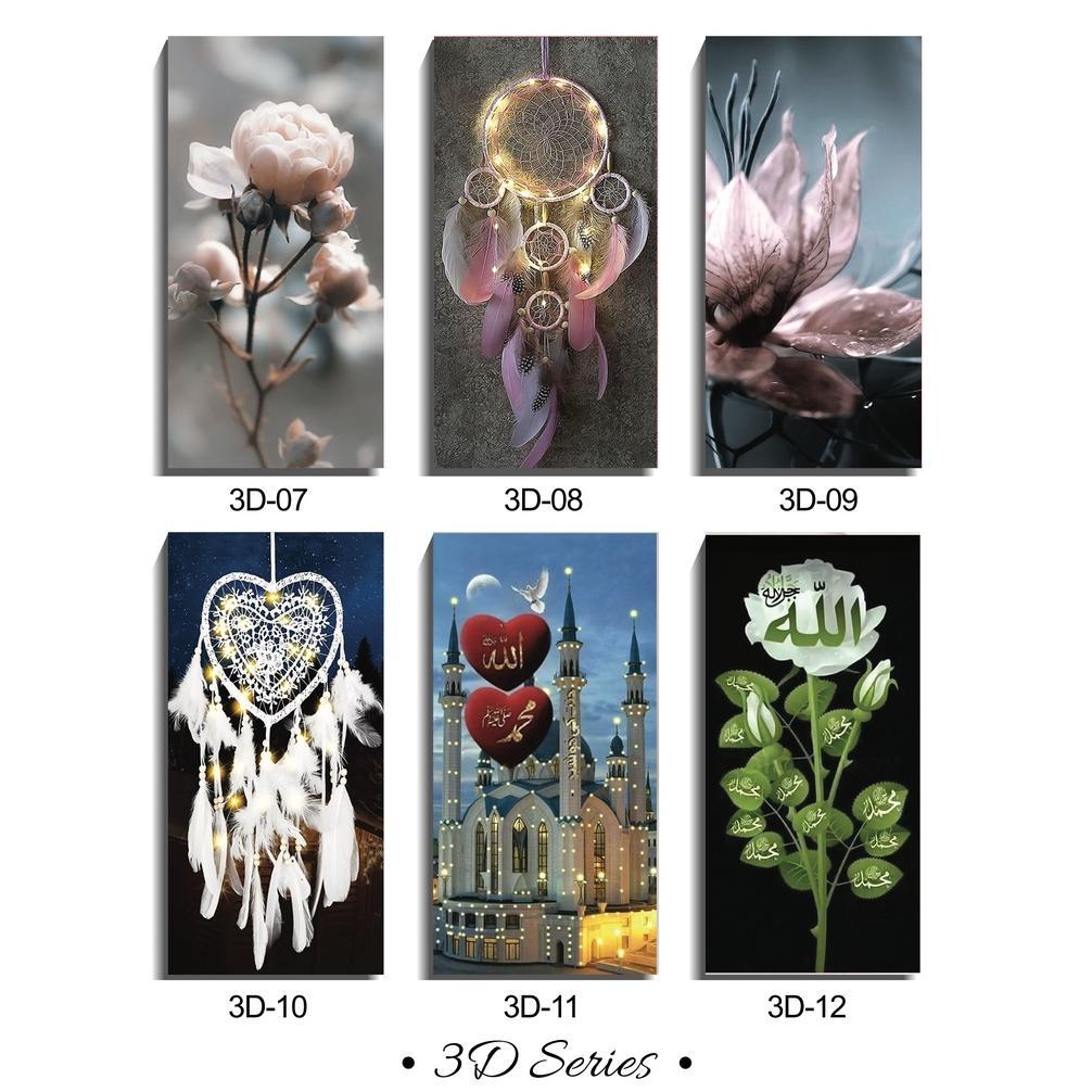 HOT Hiasan Macrame Poster Dinding Kayu Bunga 3D Pajangan Dinding Aesthetic