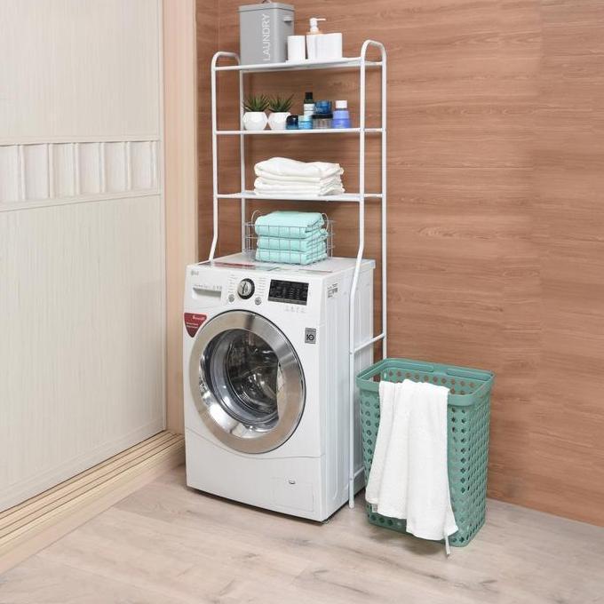 INFORMA RAK MESIN CUCI 3 TINGKAT - PUTIH