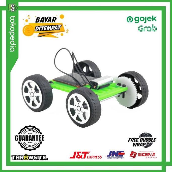PACHAM Mainan Edukasi Anak Teknologi Mobil Tenaga Surya DIY JMT-TM-130