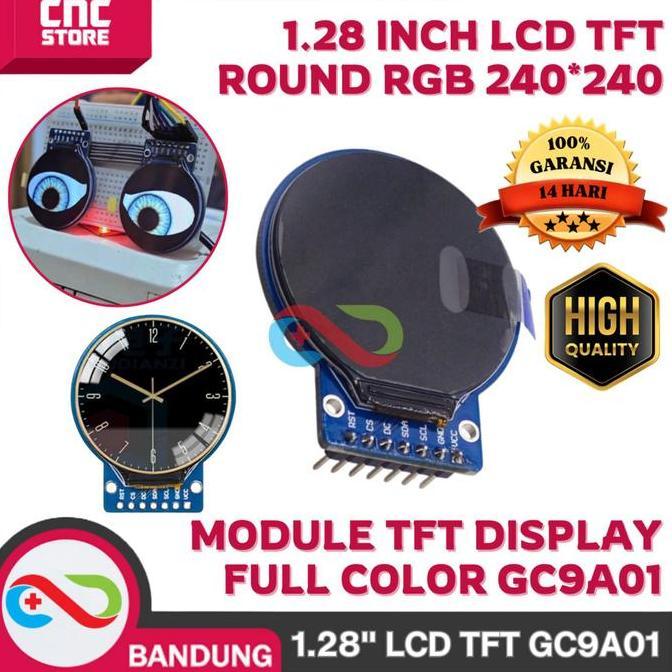 SPORTOV Modul TFT Display 1.28 Inch Round LCD RGB Full Color 240240 GC9A01