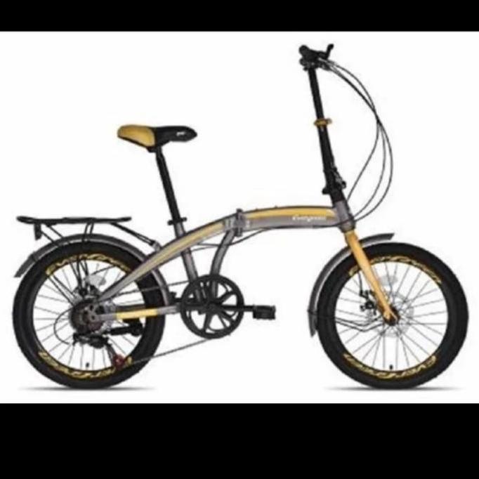 Terlaris Sepeda Lipat 20 Inch Evergreen