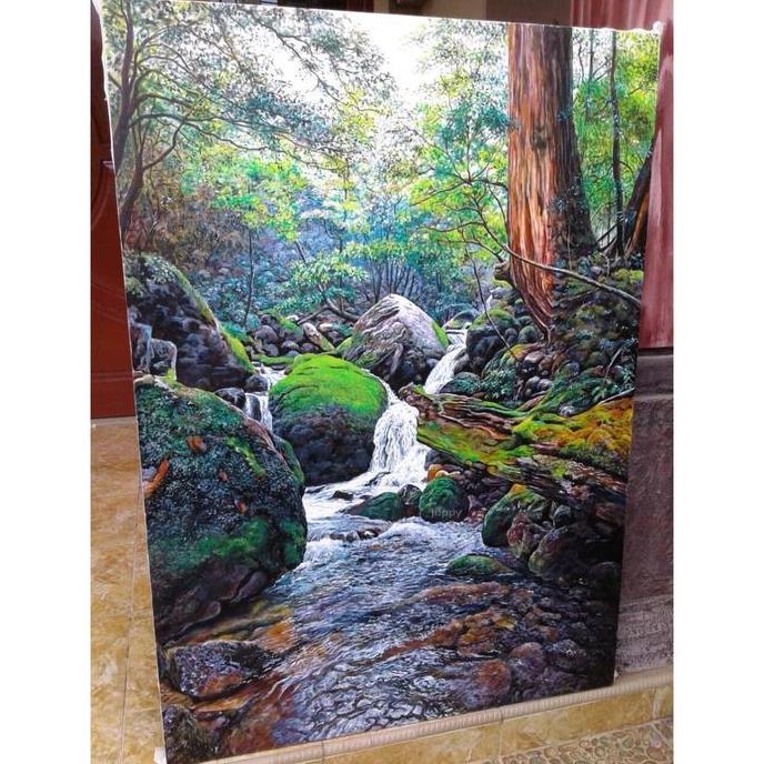 Terlaris Lukisan Pemandangan Keindahan Hutan
