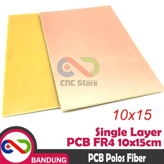SPORTOV PCB Polos FR4 Fiber Single Double Layer | PCB Kosong HQ Ukuran 10x15cm & 15x20cm untuk Proye