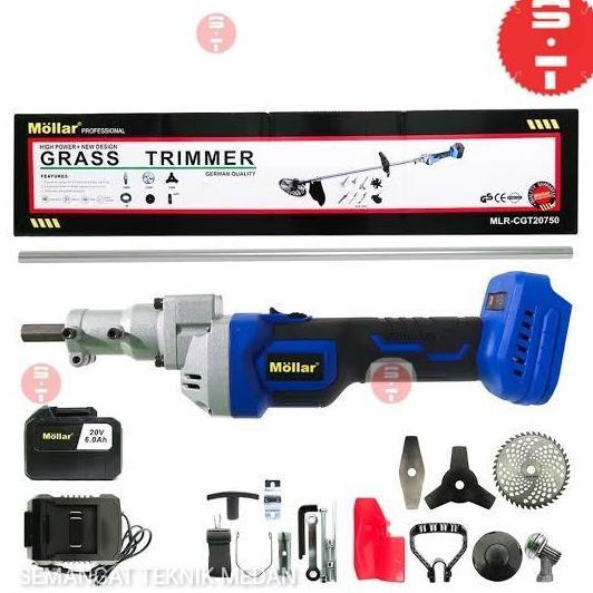 Terlaris Cgt20750 Cordless Potong Rumput Grass Cutter Trimmer Pisau 20V Mollar