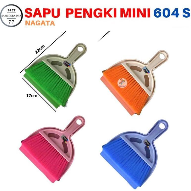 PROMO TERBARU SAPU PENGKI MINI NAGATA 604S / DUST PAN NAGATA / SAPU NAGATA / PENGKI NAGATA / SAPU SE