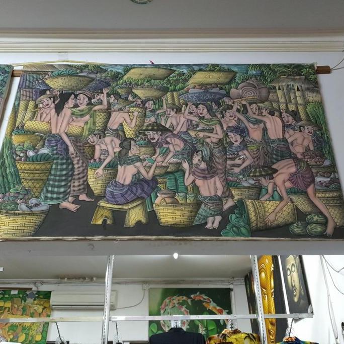 Terlaris Lukisan Pasar Tradisional