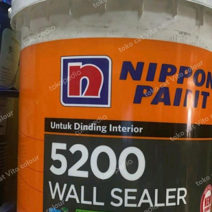 wall sealer nippon paint 5200 ( sealer / cat tembok dasar ) 20kg