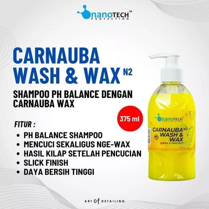 bangkaos3 - carnauba wash wax - wash and wax shampoo mobil