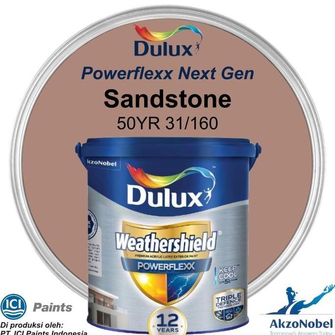 DULUX WEATHERSHIELD POWERFLEXX 20 LT - SANDSTONE 50YR 31/160