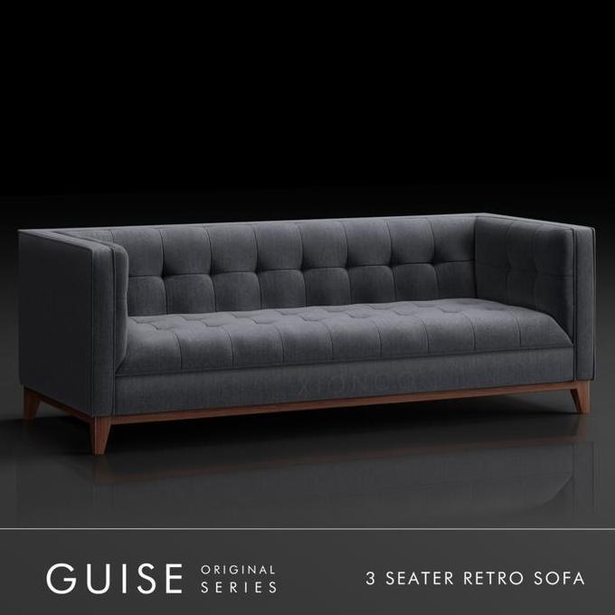 Terlaris Guise - 3 Seater Sofa Minimalis | Xionco