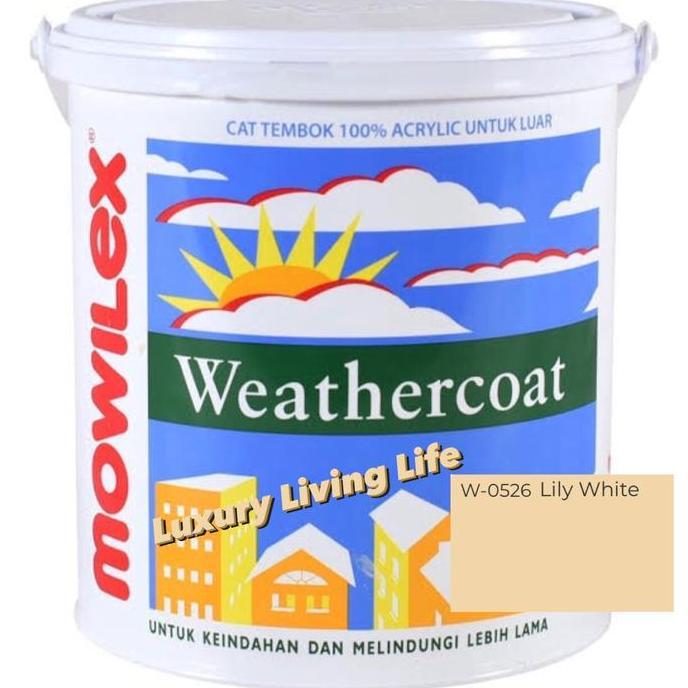 Mowilex Weathercoat Exterior W0526 Lily White 2,5L Gallon Tinting