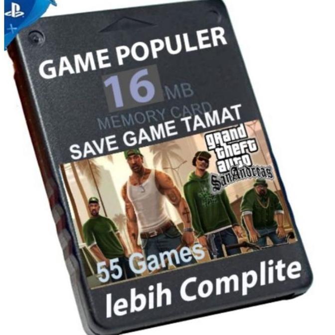 New- Memory Card Ps2 Save Data Tamat