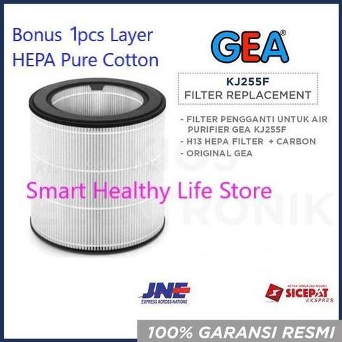New- GEA KJ-255F Air Purifier HEPA 13 Replacement Filter KJ255F KJ255