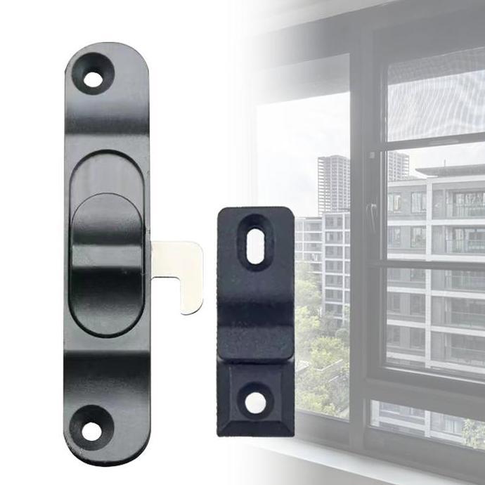 KAMLAN Kunci Jendela Aluminium Geser Kunci Grendel Pengunci Jendela Geser Grendel Slot Sliding Windo