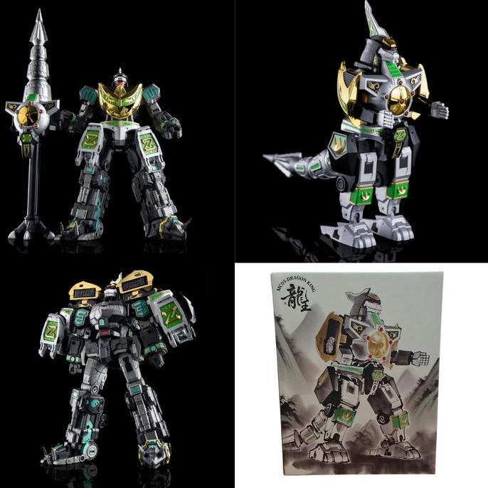 Lucky Cat Dragon Zord MICRO COSMOS MC-05 Dragon King Shi Megazord Daizyuzin Action Figure DEL
