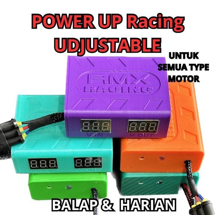 POWER UP MOTOR RACING ADJUSTABLE / POWER UP RACING HARIAN & BALAP / HARGA PROMO POWER UP UNIVERSAL /