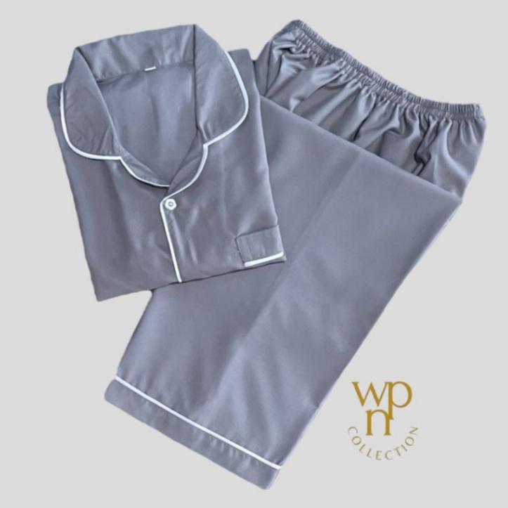Cuci Gudang Setelan Baju Tidur Wanita | Setelan Piyama Wanita | Piyama Baju Tidur Wanita Tangan Pend