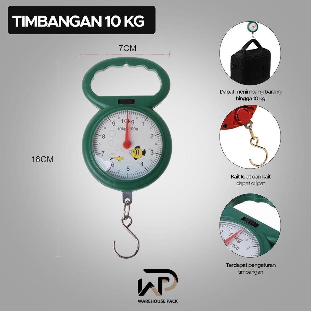 NEW PRODUCT Timbangan Gantung Portable 10 Kg | Timbangan Buah | Timbangan Gantung Digital | Timbanga