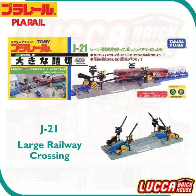 Bst Ready Takara Tomy Plarail J-21 Large Railway Railroad Crossing Best Seller