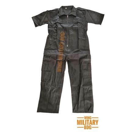 FREE ONGKIR WEARPACK LENGAN PENDEK / KATELPAK LENGAN PENDEK/ COVERALL SERAGAM BENGKEL LENGAN PENDEK