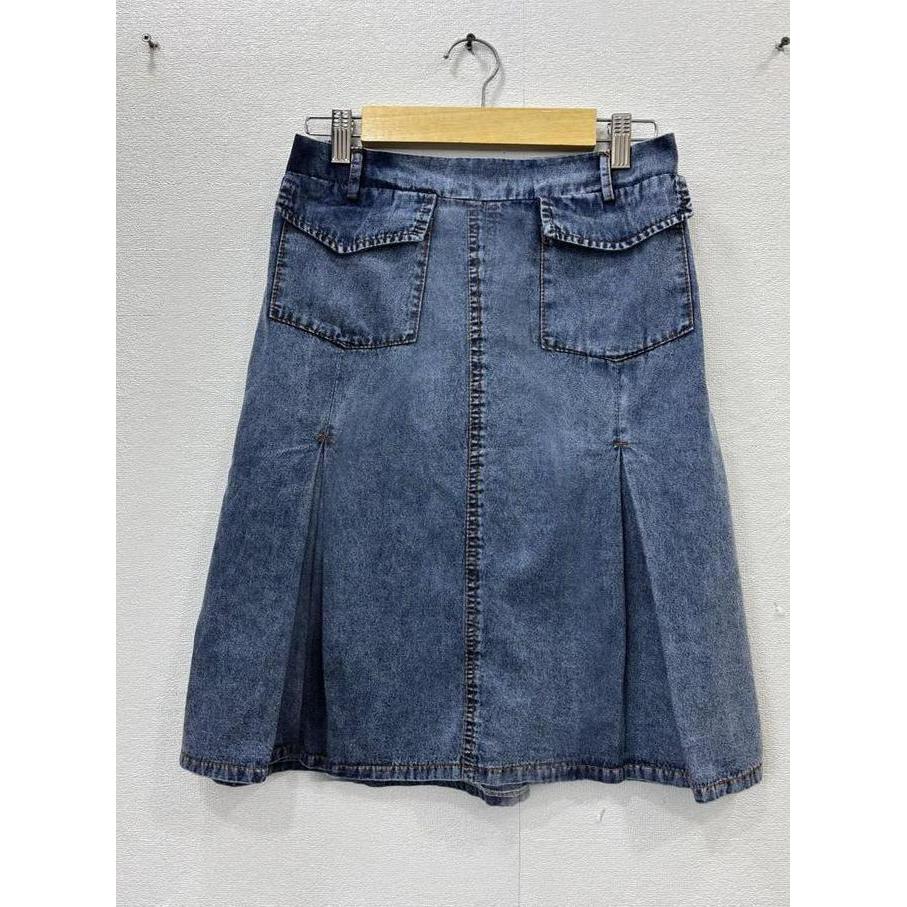 DS16 - R.KD - Rok Rempel 7/8 kantong Depan bahan jeans lembut tidak kaku,pinggang karet / Rok dibawa