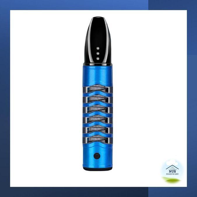 GEGEZY Asbak Rokok Portable + Wadah Abu + Pembakar Otomatis