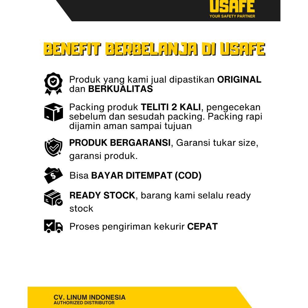 FREE ONGKIR SEPATU SAFETY JOGGER ECOFITZ BLACK HITAM DAUR ULANG